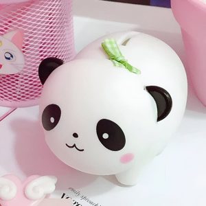 Tirelire panda pour enfants, design amusant et ludique