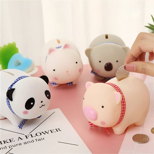 Panda tirelire, parfait pour initier les enfants à l'épargne