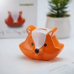 Tirelire animale design renard pour épargner
