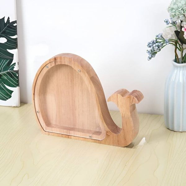 Tirelire transparente à motifs pour enfants