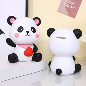 Tirelire en forme de panda pour les filles