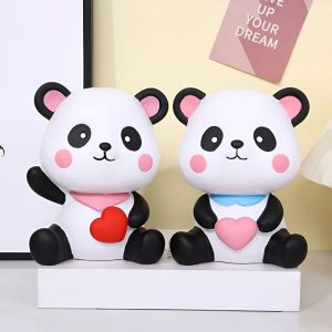 Panda mignon pour économiser de l'argent