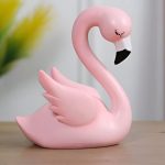 Tirelire amusante représentant un flamant