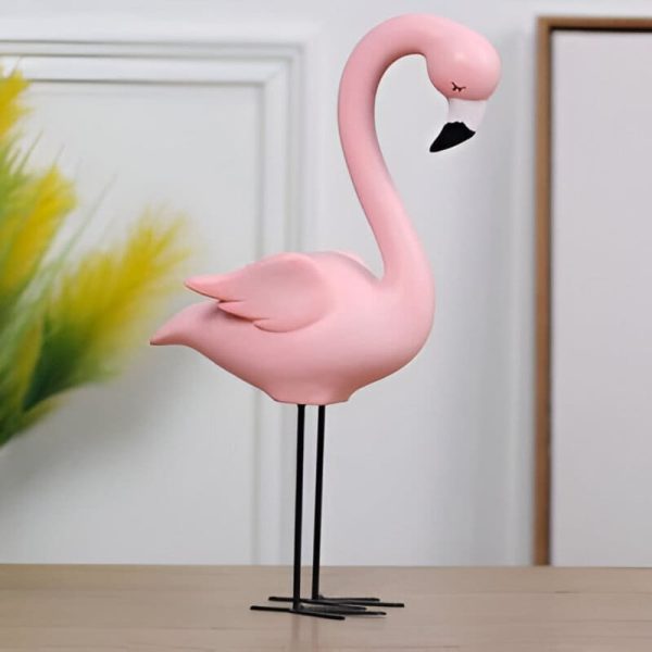 Tirelire créative animalière flamant rose