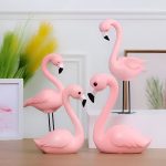 Tirelire en forme de flamant rose