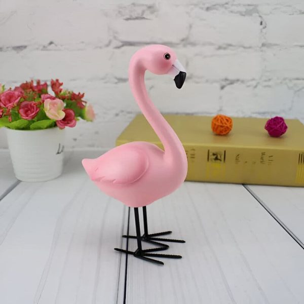 Tirelire décorative flamant rose