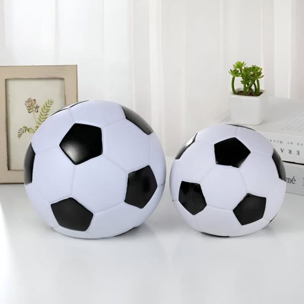 Tirelire ballon de foot pour enfant