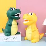 Tirelire dinosaure pour garçon