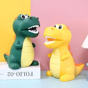 Tirelire dinosaure pour garçon