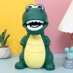 Tirelire amusante dinosaure pour garçon