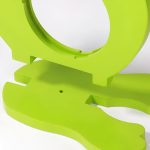 Tirelire transparente de grande taille pour un design moderne