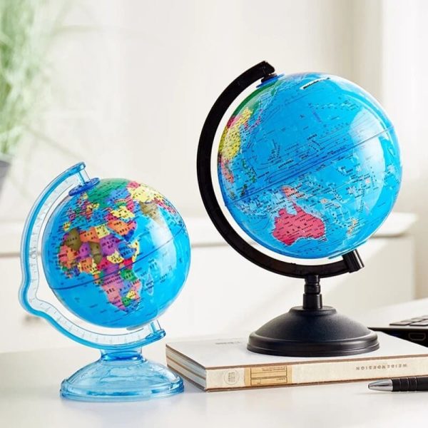 Accessoire de décoration et tirelire globe