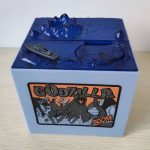 Tirelire amusante Godzilla, parfaite pour les petits épargnants