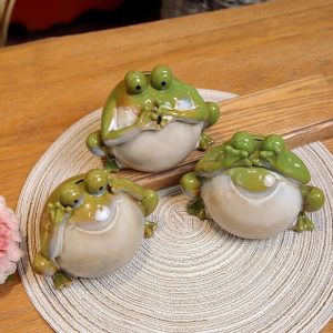 Tirelire en forme de grenouille pour enfants