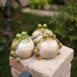 Accessoire de décoration : tirelire grenouille