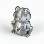 Tirelire grenouille, objet de décoration pratique et amusant