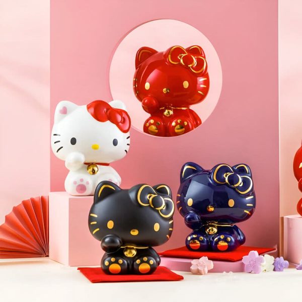 Tirelire en céramique avec motif Hello Kitty
