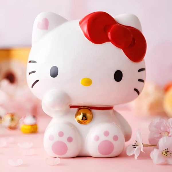 Tirelire enfantine Hello Kitty en céramique