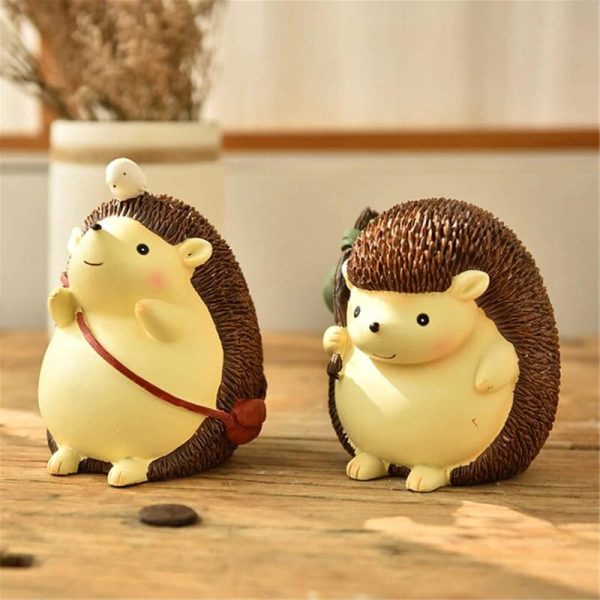 Tirelire hérisson design mignon pour enfants