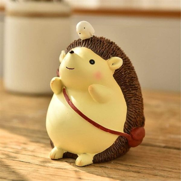 Tirelire animaux : hérisson original et ludique
