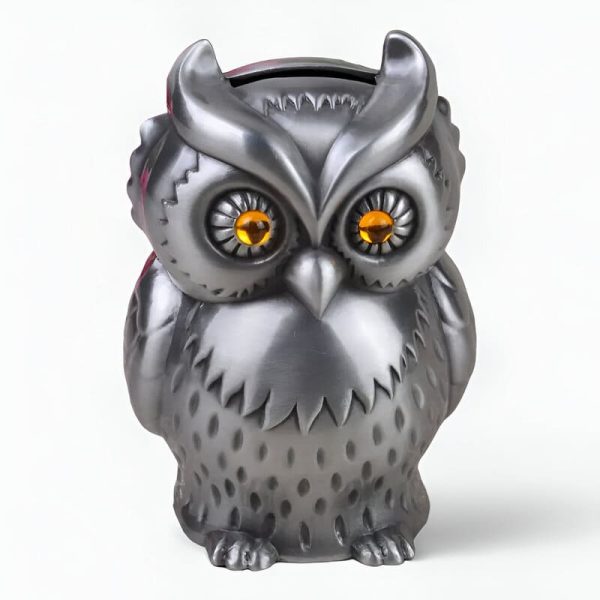 Tirelire originale hibou, idéal pour économiser avec style