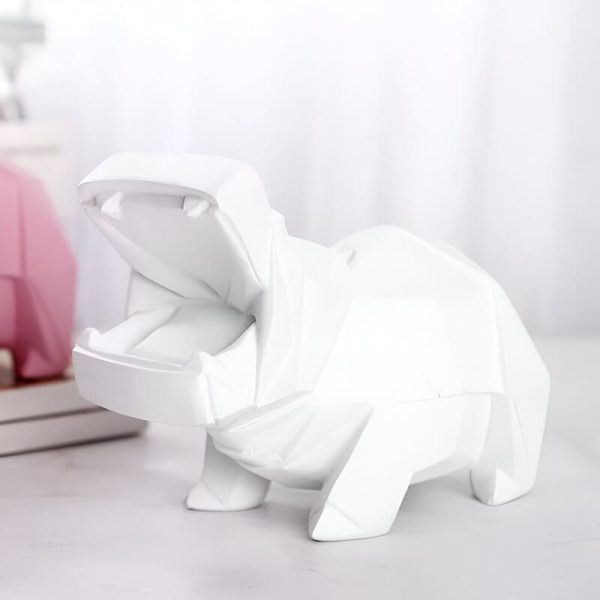 Tirelire originale hippopotame pour économiser
