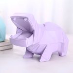 Tirelire animale hippopotame, idéale pour les petits