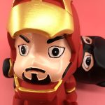 Tirelire Iron-Man, accessoire ludique pour la chambre d'enfant