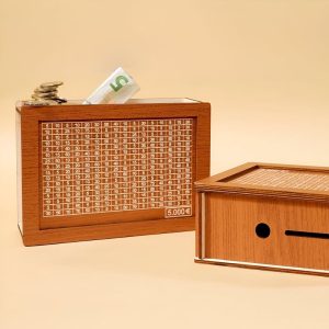 Tirelire japonaise 5000 euros, design traditionnel