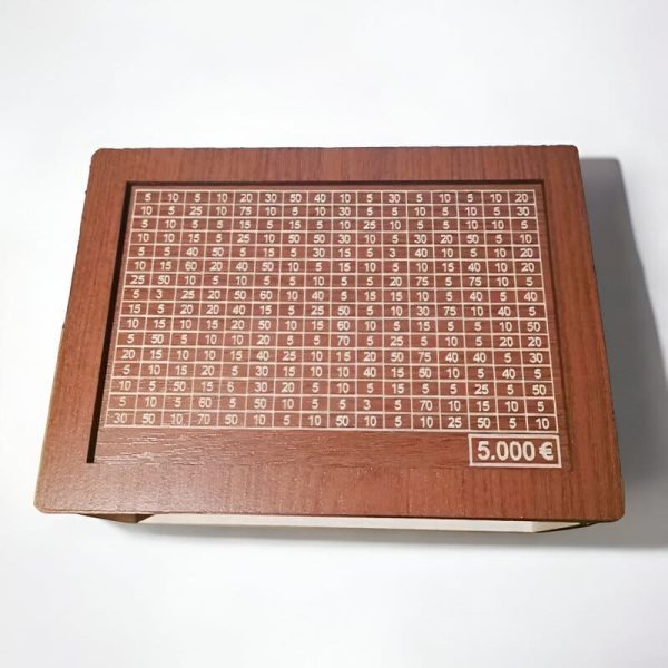 Tirelire 5000 euros, style japonais unique