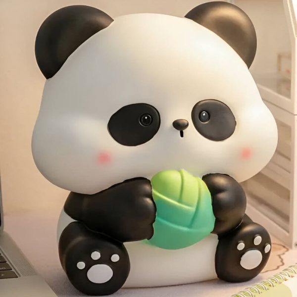 Tirelire panda asiatique, accessoire de décoration