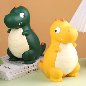 Tirelire Jurassic World dinosaure colorée