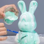 Tirelire en forme de lapin pour économiser de l'argent