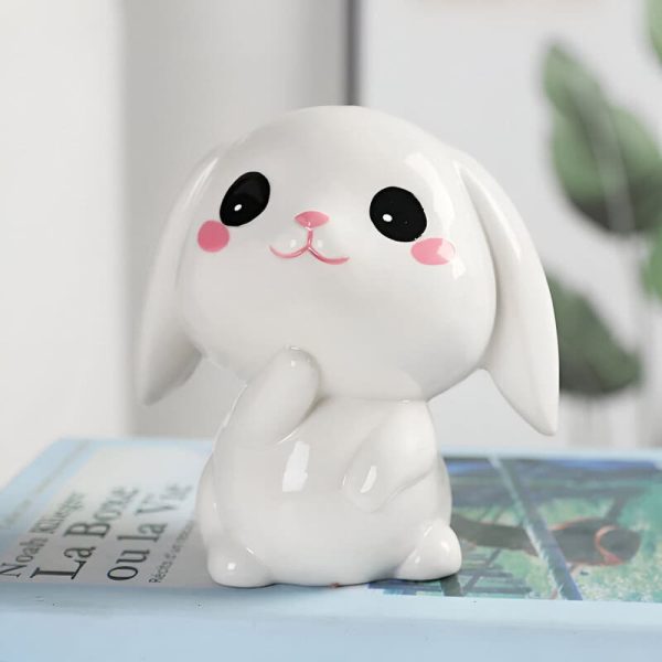 Tirelire lapin en céramique, cadeau idéal