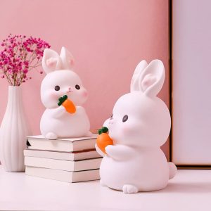 Tirelire en forme de lapin pour enfants
