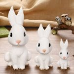 Tirelire Lapin Vintage en céramique décorative