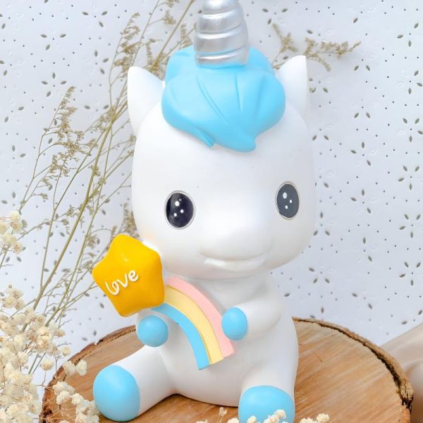 Tirelire Licorne pour encourager l'épargne des enfants