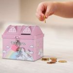 Tirelire Licorne, accessoire amusant pour économiser