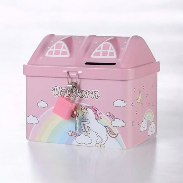 Tirelire Licorne résistante, parfaite pour les petites économies