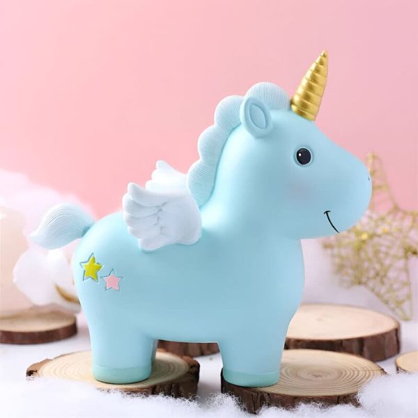 Tirelire amusante en forme de licorne