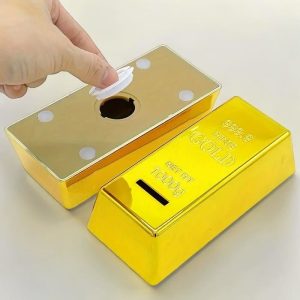Élégante tirelire lingot d'or pour adultes