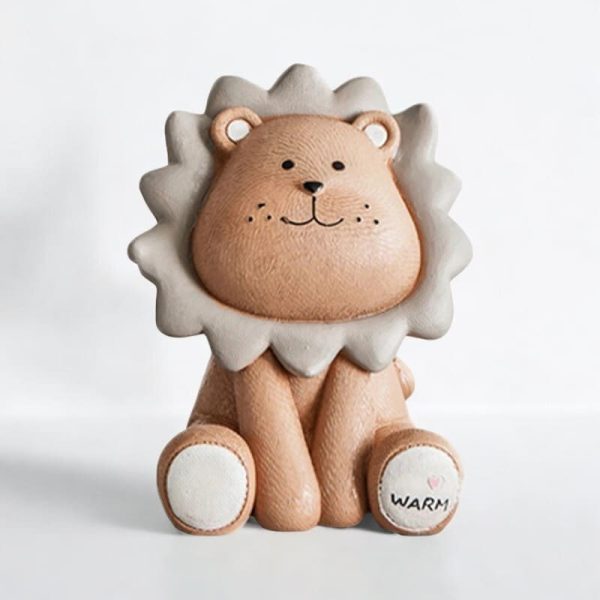 Tirelire en forme de lion, un cadeau original pour les petits