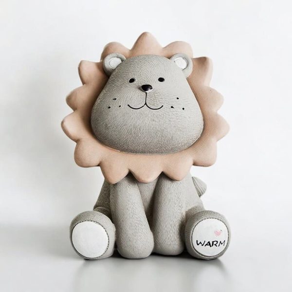Tirelire Lion, un accessoire amusant pour la chambre d'enfant