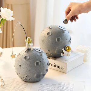 Tirelire Lune décorative pour la chambre d'enfant