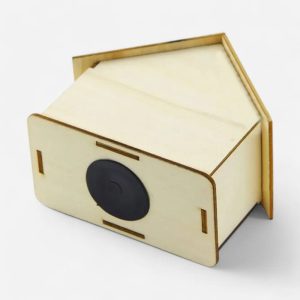Tirelire en bois à peindre pour enfants