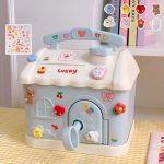Tirelire pour enfants inspirée d'une maison