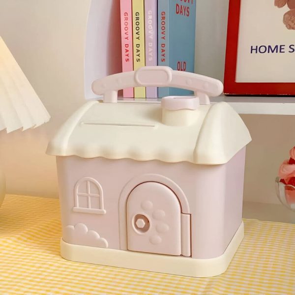 Tirelire enfant originale en forme de maison