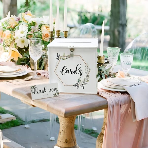 Tirelire vintage pour collecte de fonds de mariage