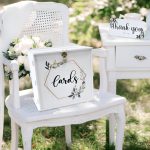 Tirelire mariage en style rustique et champêtre