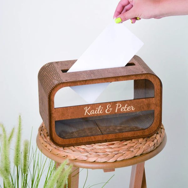 Tirelire décorative pour le mariage, style moderne
